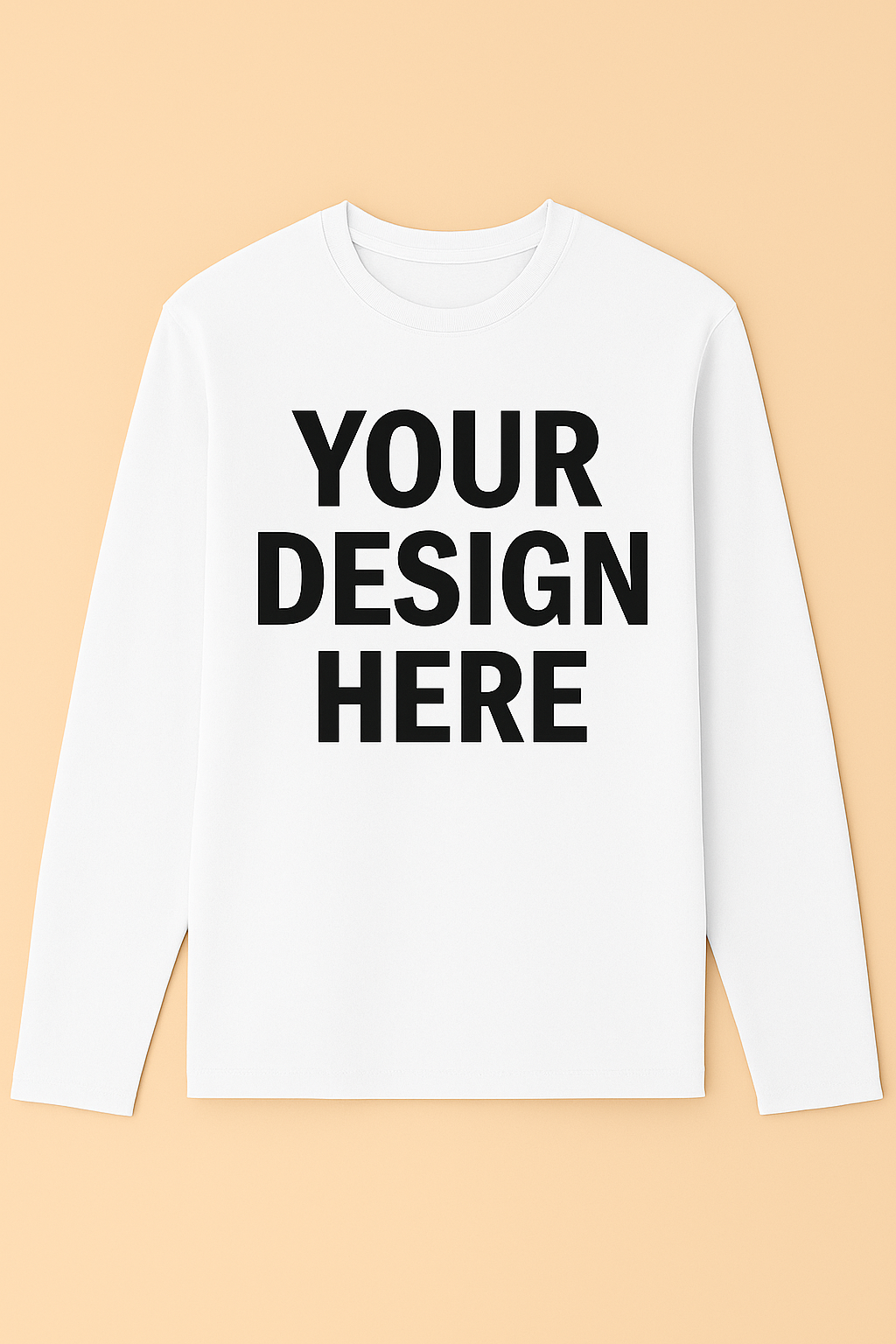 Custom Long Sleeve Shirt| Design your own Tee| Personalized Unisex Top| Custom Logo or Text
