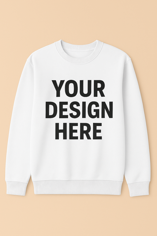 Customizable Sweatshirt| Design your own crewneck| Personalized gift| Custom Text or Image